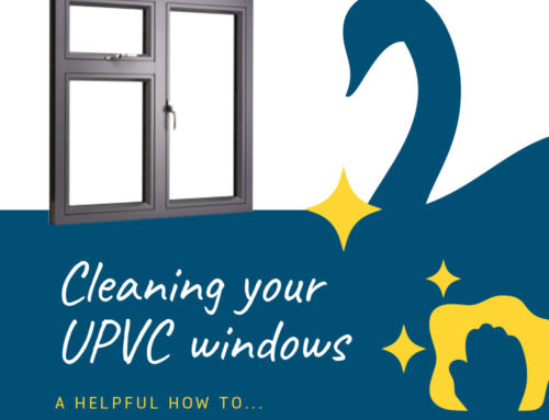 How to clean UPVC windows